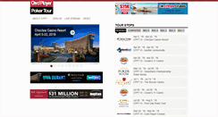 Desktop Screenshot of cardplayerpokertour.com